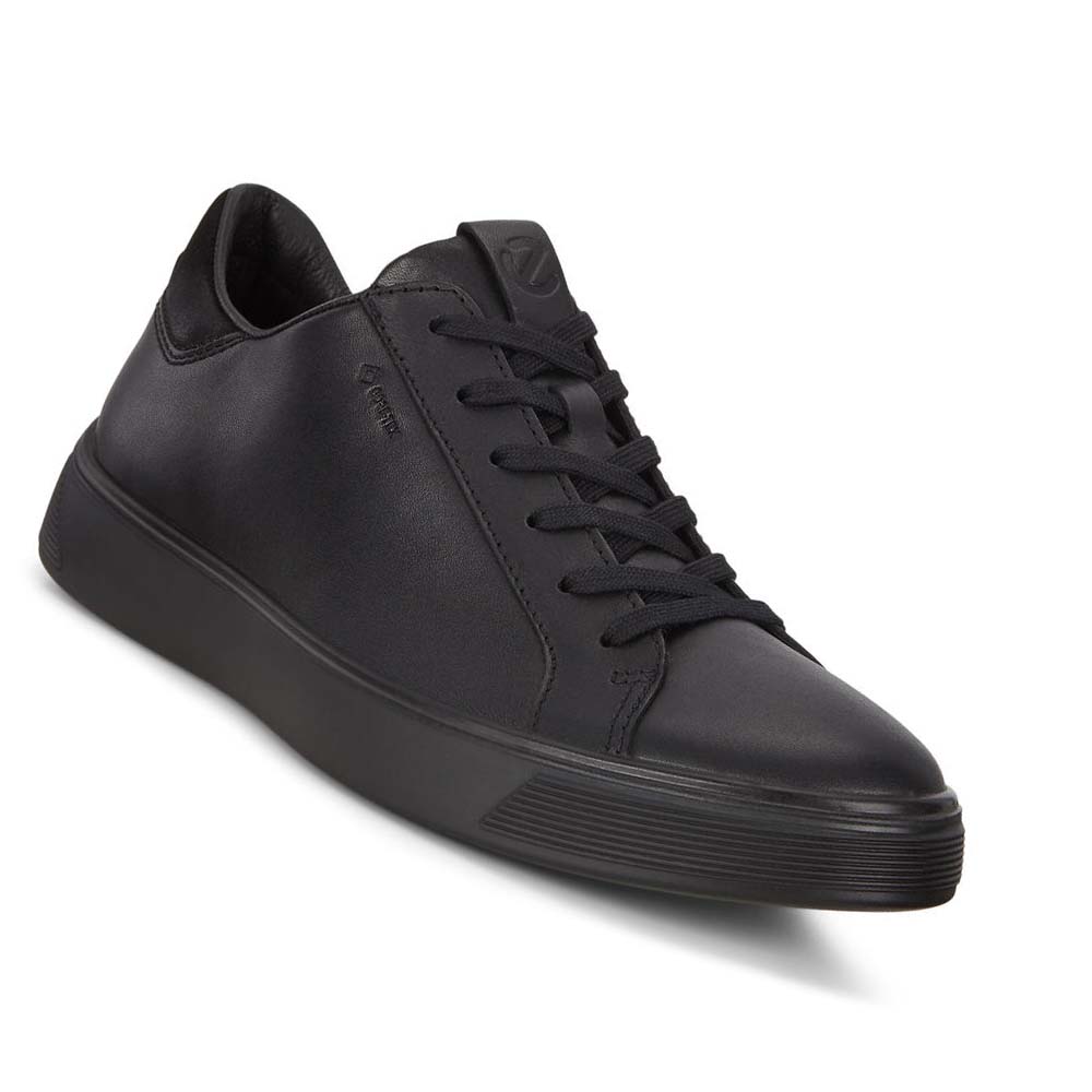 Ecco Street Tray Gtx Sneakers Herr Svarta | SE 663MQZ